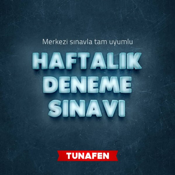 HAFTALIK-DENEME-SINAVI-